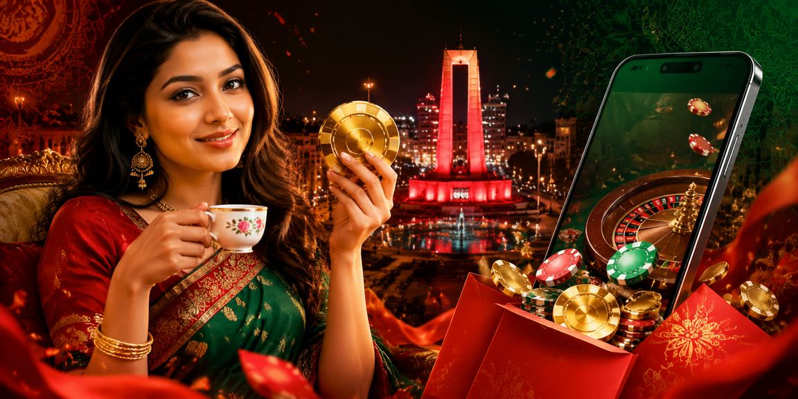 রংপুরে লাল-সবুজ রঙে ভিআইপি বোনাস প্রদর্শনী স্পোর্টস বেটিং পরিবেশ
