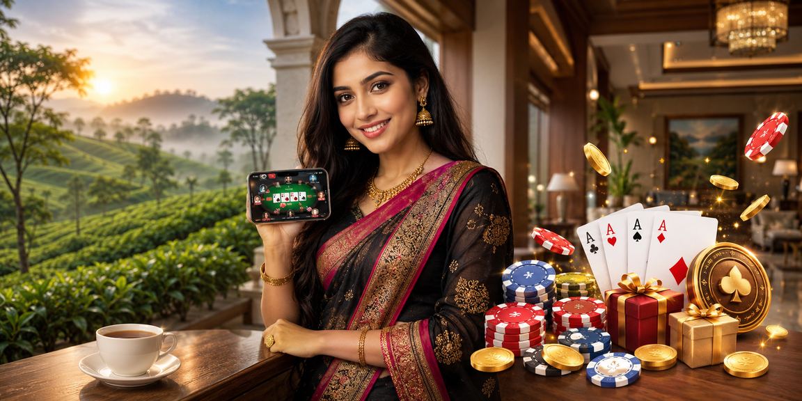 সিলেটের চা বাগানের পরিবেশে পোকার গেম ও জ্যাকপট অভিজ্ঞতা